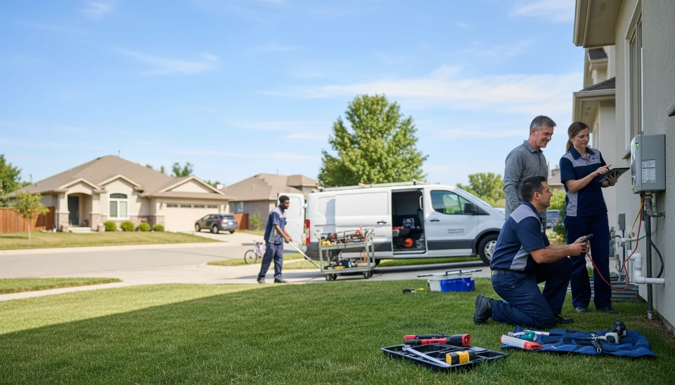 Tankless water heater service in Blue Ridge, VA